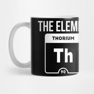 Mens The Element of Chill THC marijuana joke Mug